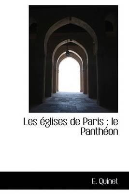 Book cover for Les Glises de Paris