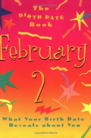 Cover of The Birth Date Book February 2