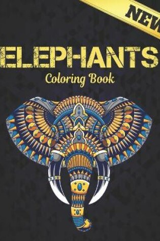 Cover of Coloring Book Elephants