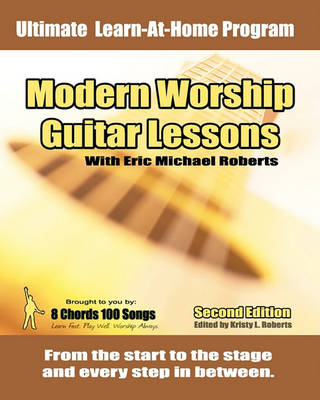 Book cover for Modern Worship Guitar Lessons