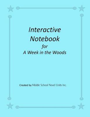 Book cover for Interactive Notebook for A Week in the Woods