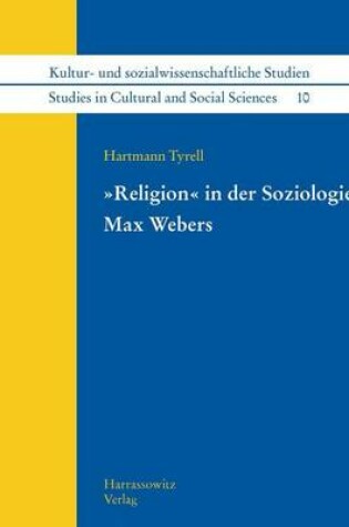 Cover of Religion' in Der Soziologie Max Webers