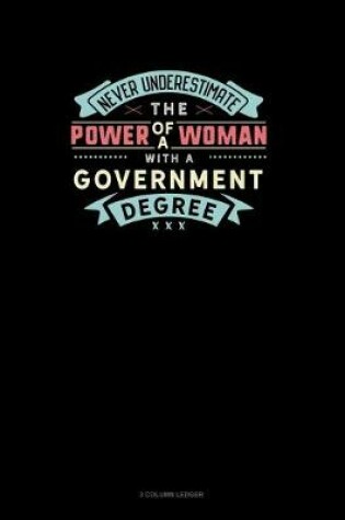 Cover of Never Underestimate The Power Of A Woman With A Government Degree