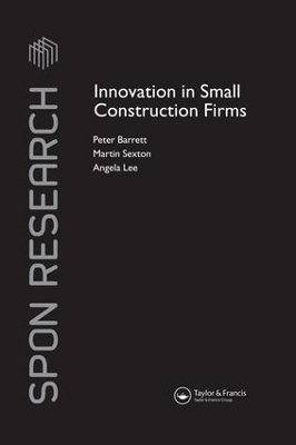 Book cover for Innovation in Small Construction Firms