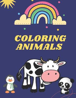 Book cover for Coloring Animals