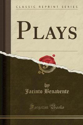 Book cover for Plays (Classic Reprint)