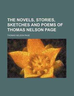 Book cover for The Novels, Stories, Sketches and Poems of Thomas Nelson Page (Volume 5)