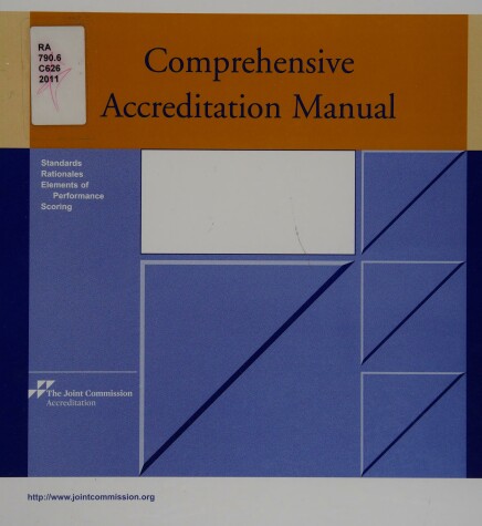 Book cover for 2011 Comprehensive Accreditation Manual for Behavioral Health Care (Cambhc)