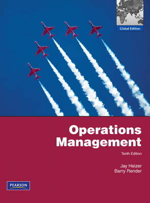 Book cover for Operations Management with MyOMLab