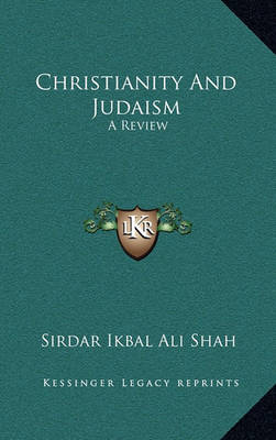 Book cover for Christianity and Judaism