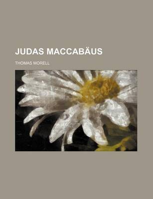 Book cover for Judas Maccabaus