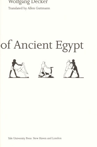 Cover of Sports and Games in Ancient Egypt