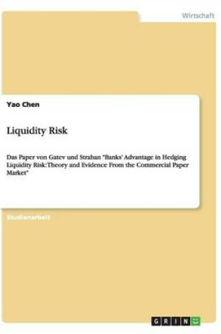 Cover of Liquidity Risk