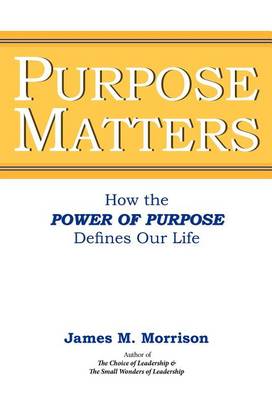 Book cover for Purpose Matters