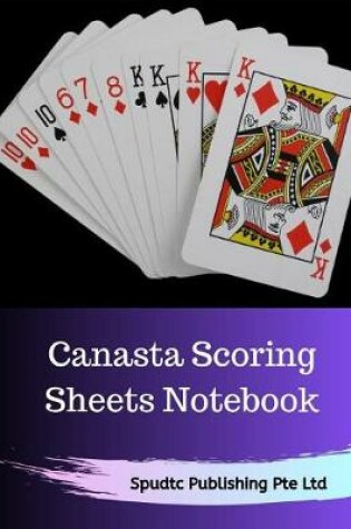 Cover of Canasta Scoring Sheets Notebook