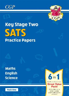 Book cover for KS2 Complete SATS Practice Papers Pack 1: Science, Maths & English (for the 2025 tests)
