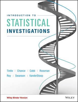 Book cover for Introduction to Statistical Investigations, Binder Ready Version