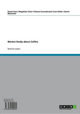 Book cover for Market Study about Coffee