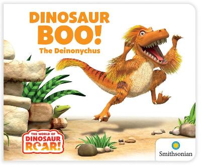 Book cover for Dinosaur Boo! the Deinonychus