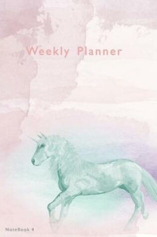 Cover of Weekly Planner Notebook 4