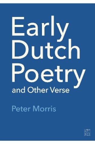 Cover of Early Dutch Poetry and Other Verse