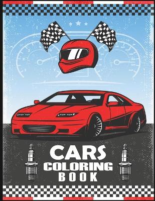 Book cover for Cars Coloring Book for Kids and Adults