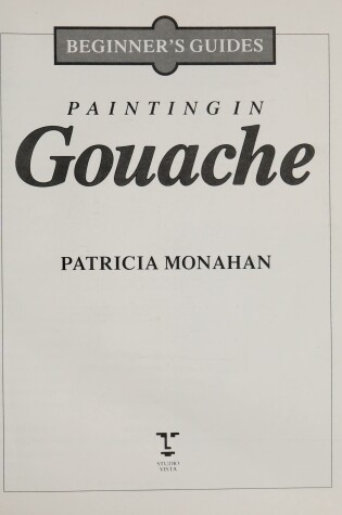 Cover of Painting in Gouache