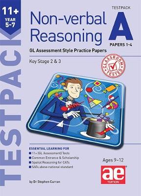 Book cover for 11+ Non-verbal Reasoning Year 5-7 Testpack A Papers 1-4