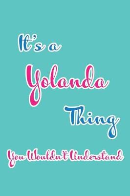 Book cover for It's a Yolanda Thing You Wouldn't Understand