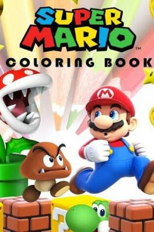 Cover of Super Mario Coloring Book