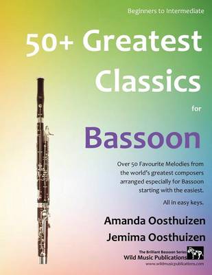 Book cover for 50+ Greatest Classics for Bassoon
