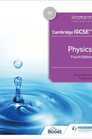 Cover of Cambridge IGCSE (TM) Physics 4th edition