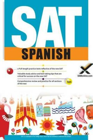 Cover of SAT Spanish 2017