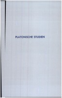 Book cover for Platonic Studies