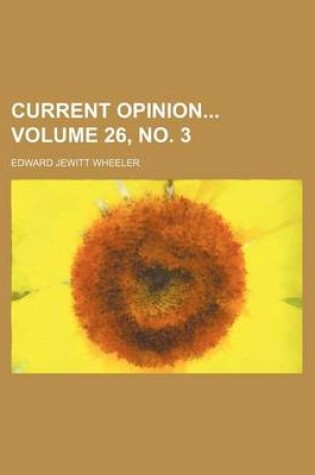 Cover of Current Opinion Volume 26, No. 3