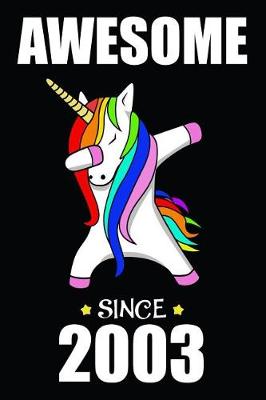 Book cover for 16th Birthday Dabbing Rainbow Unicorn