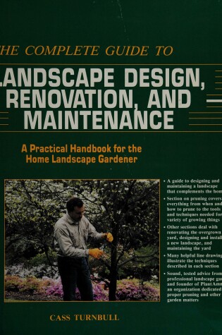 Cover of The Complete Guide to Landscape Design, Renovation and Maintenance