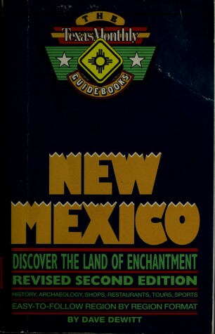 Book cover for "Texas Monthly" Guide to New Mexico