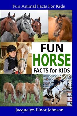 Book cover for Fun Horse Facts for Kids