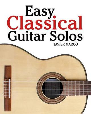 Book cover for Easy Classical Guitar Solos