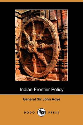 Book cover for Indian Frontier Policy