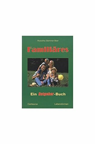 Cover of Familiäres