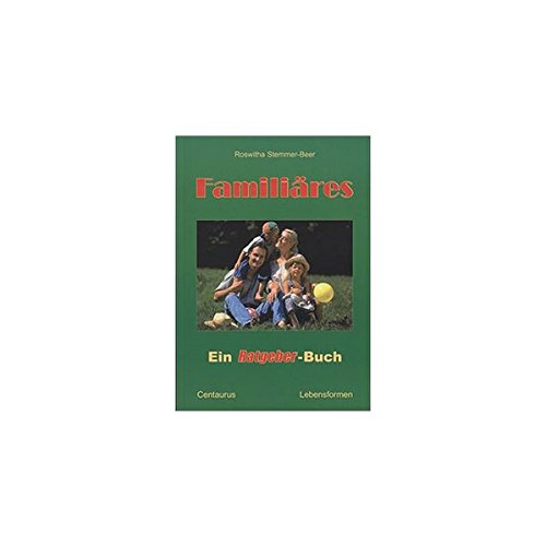 Cover of Familiäres