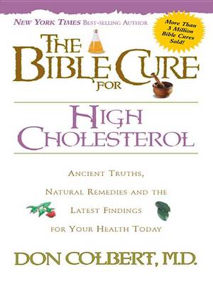 Book cover for The Bible Cure for Cholesterol