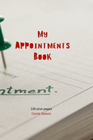 Cover of My Appointments Book