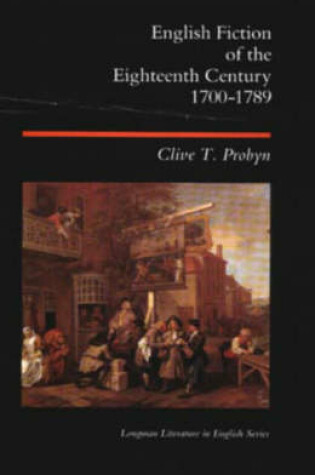 Cover of English Fiction of the Eighteenth Century, 1700-89