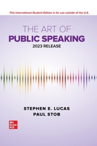 Cover of ISE The Art of Public Speaking: 2023 Release