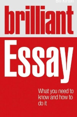 Cover of Brilliant Essay