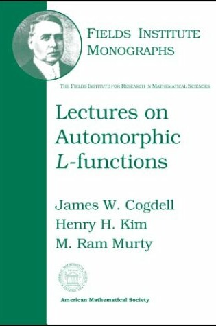 Cover of Lectures on Automorphic $L$-functions