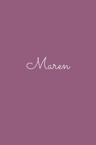 Cover of Maren